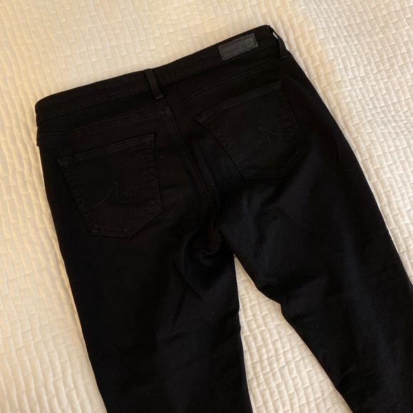 AG Black Legging Ankle Super Skinny Jeans 28 - Picture 4 of 5